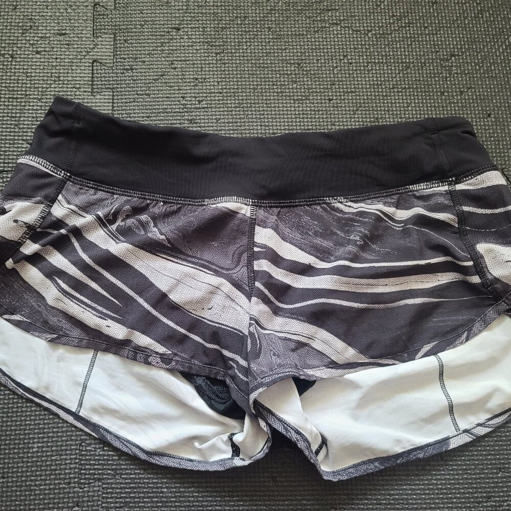Lululemon speed shorts sz 8